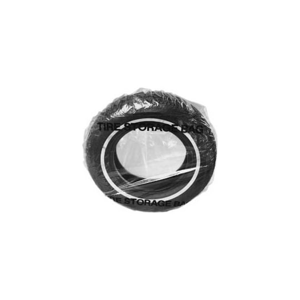 JohnDow Plastic SUV Tire Storage Bag, Clear - 100 Bags/Roll - TB-6SUV